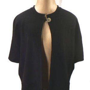 Tally Ho vintage navy cardigan sweater - Size L